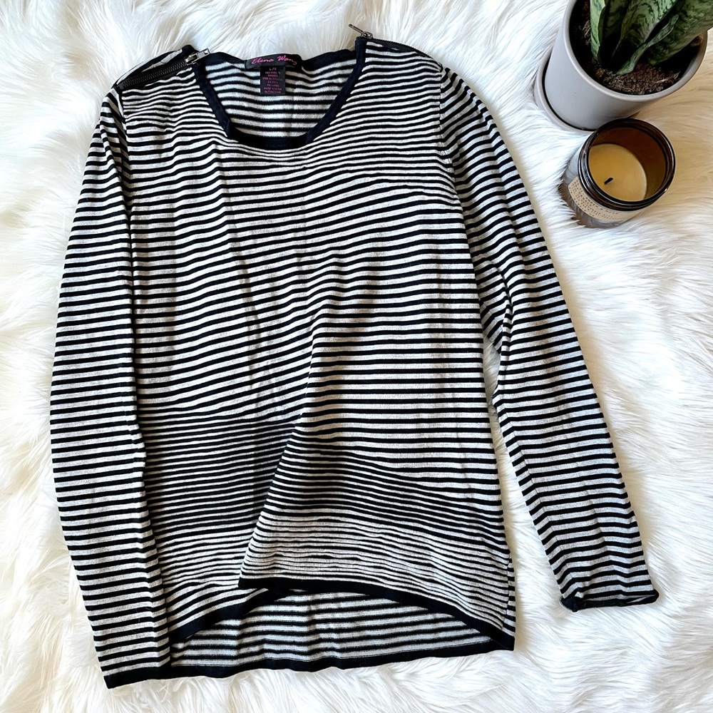 Dry Goods Striped Long Sleeve Sweater
